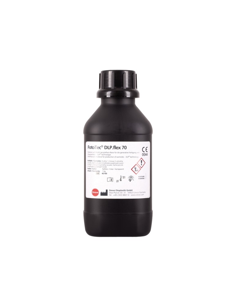 FotoTec® DLP.flex 70 Shore A, 1000 g clair-transparent