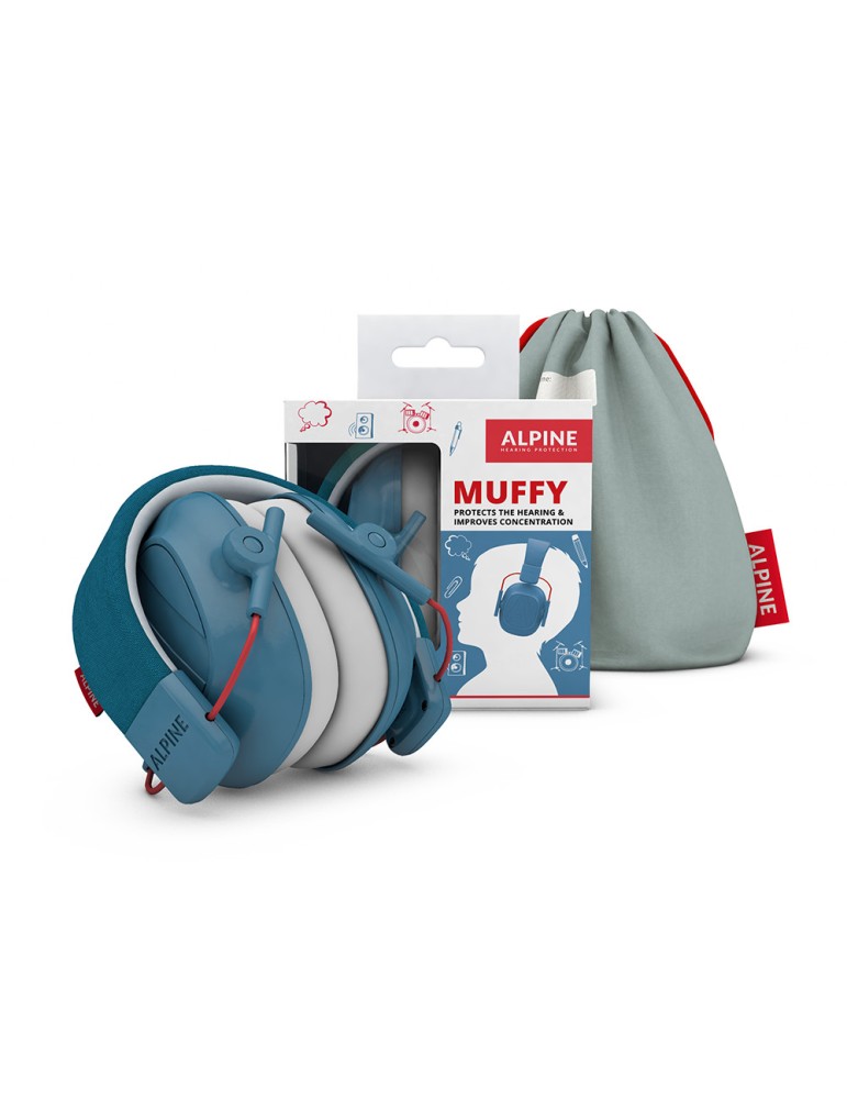 Casque Antibruit Enfant Alpine Muffy - Bleu