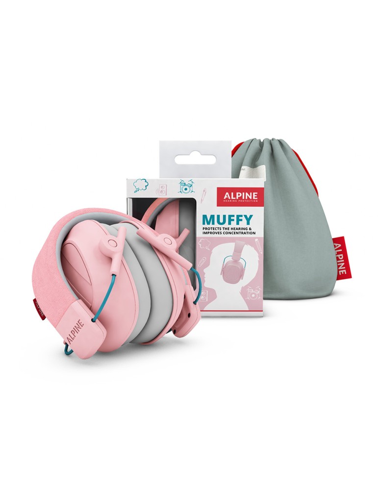 Casque Antibruit Enfant Alpine Muffy - Rose