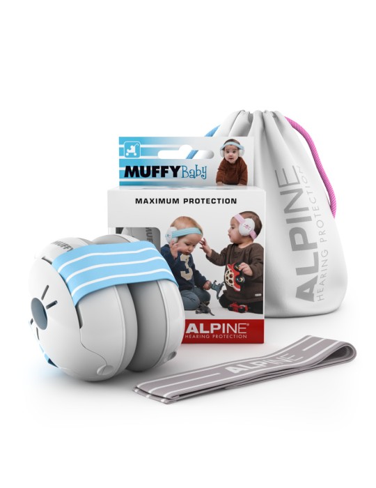 Casque Antibruit Bebe Alpine Muffy - Bleu