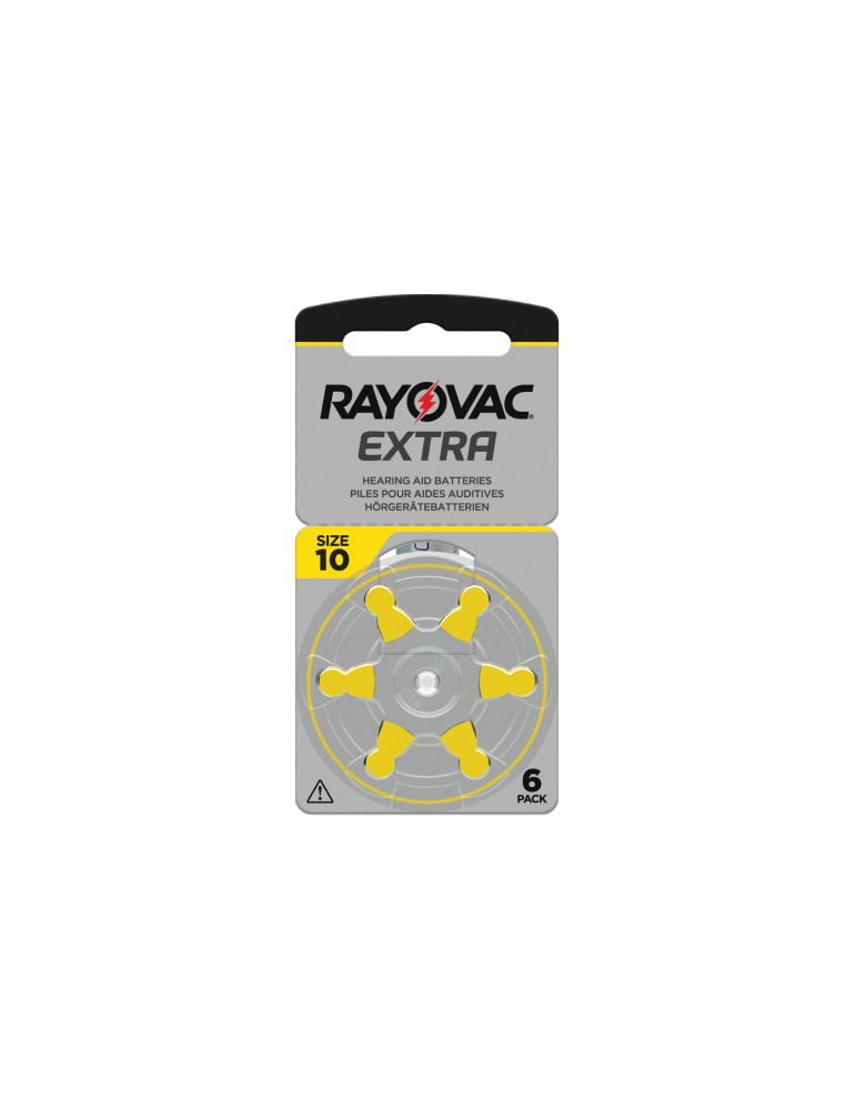 piles 10 Rayovac EXTRA (x50 blister de 6 piles)