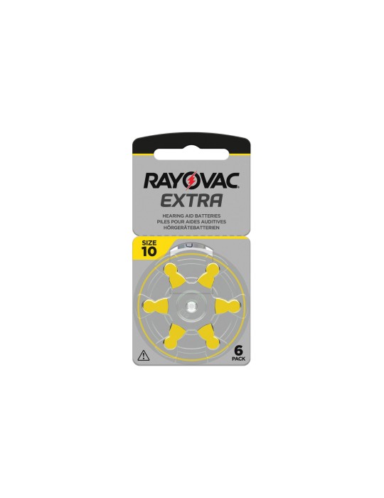 piles 10 Rayovac EXTRA (x50 blister de 6 piles)