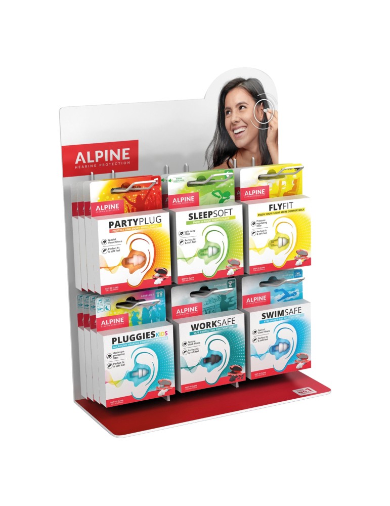 Présentoir Alpine vide