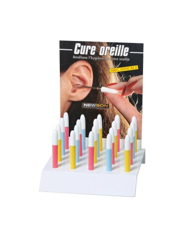 Présentoir de 20 Cure-oreilles
