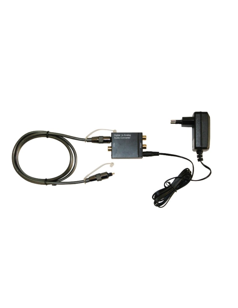 Convertisseur Num/Analog + cable optique tous codex